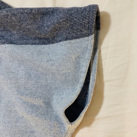 Colorblock Cotton Crop Top - Picture 4 of 8